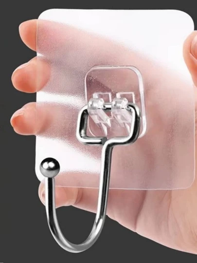 10pcs Clear Wall Hook