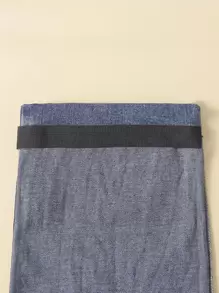 1卷自粘褲在褲邊上貼鐵縮短牛仔褲服裝和牛仔褲服裝DIY縫紉面料 - 黑色 - 查看 6