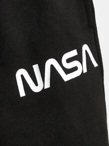 SHEIN Bộ thời trang bé trai Con số Lá thư Giải trí - Nhiều màu - Xem 5