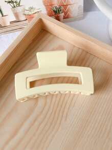 Garra de pelo unicolor - Beis - Ver 1