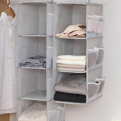 1/2pcs Multi-Functional Wardrobe Hanging Storage Bag For Clothes, Washable Decorations Decor Festival Decor Room Decor Home Decor Decor Bedroom Decor Dress Pants Shoes Jeans Boots Skirtbedroom,Organizer,Organiser,Home Storage,White T Shirt Women,Black Pants Women,Ladies Winter Clothes,Dress,Winter Clothes For Ladies,Elegant Woman Dresses,White Shirt For Ladies,Long Sleeve,White Jumpsuit For Women,Spring Dresses For Women,Spring Outfits For Women,Spring,Spring Clothes,Minimalist,Summer Tops