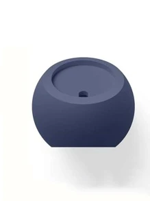 1pc Plain Phone Charger Stand Compatible With Magsafe - Navy Blue - View 2