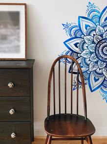 1pc Mandala Pattern Wall Sticker,Stickers,Wall Decal, Vinyl Decal For Home Decorations,Spring Decoration Items Refresh Your Home,Rama Decoration Stickers Gifts Birthday Graduation - Multicolor - View 2