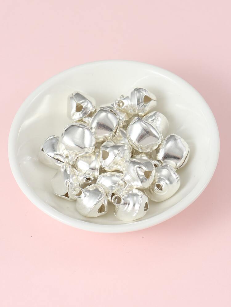 20pcs Bell Design DIY Sewing Decoration - Silver - View 2