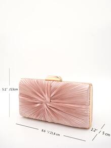 Túi xách nữ buổi tối - Hồng - Xem 5