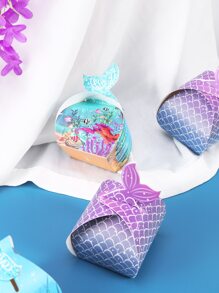 10pcs Fish Tail Decor Gift Box - Multicolor - View 2