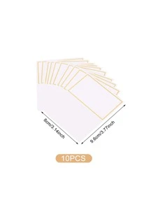 10入組素色賀卡 - 彩色 - 查看 3