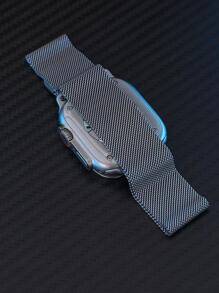 磁性米蘭錶帶適用於Apple Watch - 寶藍色 - 查看 2