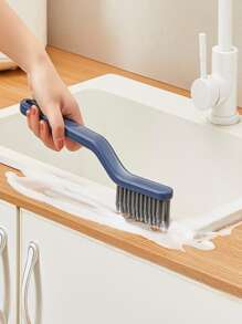 1pc Multifunction Crevice Cleaning Brush - Blue - View 5