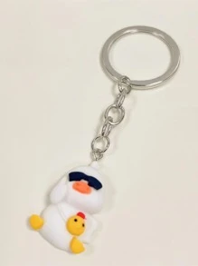 Móc khóa quyến rũ vịt hoạt hình - Nhiều màu - Xem 1