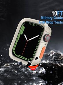 Plain Case Compatible With Apple Watch - Champagne - View 5