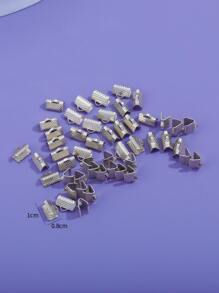 50入組電線壓接端蓋螺紋端緊固 - 銀色 - 查看 3