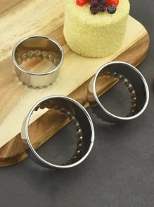 1入組不銹鋼餃子模具 - 銀色 - 查看 3