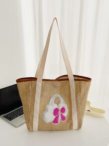 Túi Xách tay Nữ - Màu Khaki - Xem 1