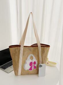 Túi Xách tay Nữ - Màu Khaki - Xem 3