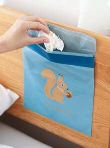 15 piezas Bolsa de basura con estampado de dibujos animados - Rosa vieja - Ver 6