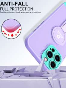 磁性手機殼附支架 - 淡紫色 - 查看 6