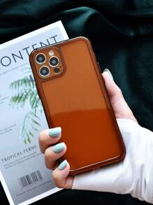 苹果基本款手机壳 透明手机壳 适用于 15/15Pro/15Plus/15Promax 防水防震防摔防刮 - 棕色 - 查看 2
