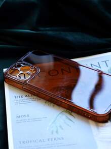 苹果基本款手机壳 透明手机壳 适用于 15/15Pro/15Plus/15Promax 防水防震防摔防刮 - 棕色 - 查看 3