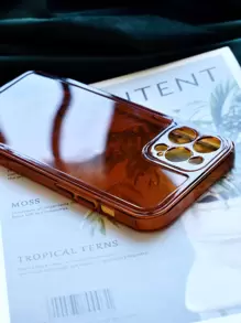 苹果基本款手机壳 透明手机壳 适用于 15/15Pro/15Plus/15Promax 防水防震防摔防刮 - 棕色 - 查看 4