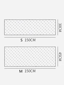 1roll Solid Drawer Liner - Clear - View 2