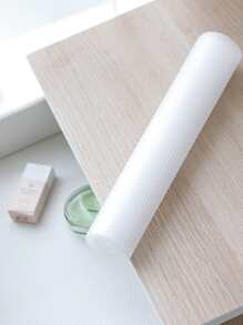 1roll Solid Drawer Liner - Clear - View 3