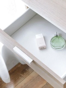 1roll Solid Drawer Liner - Clear - View 4