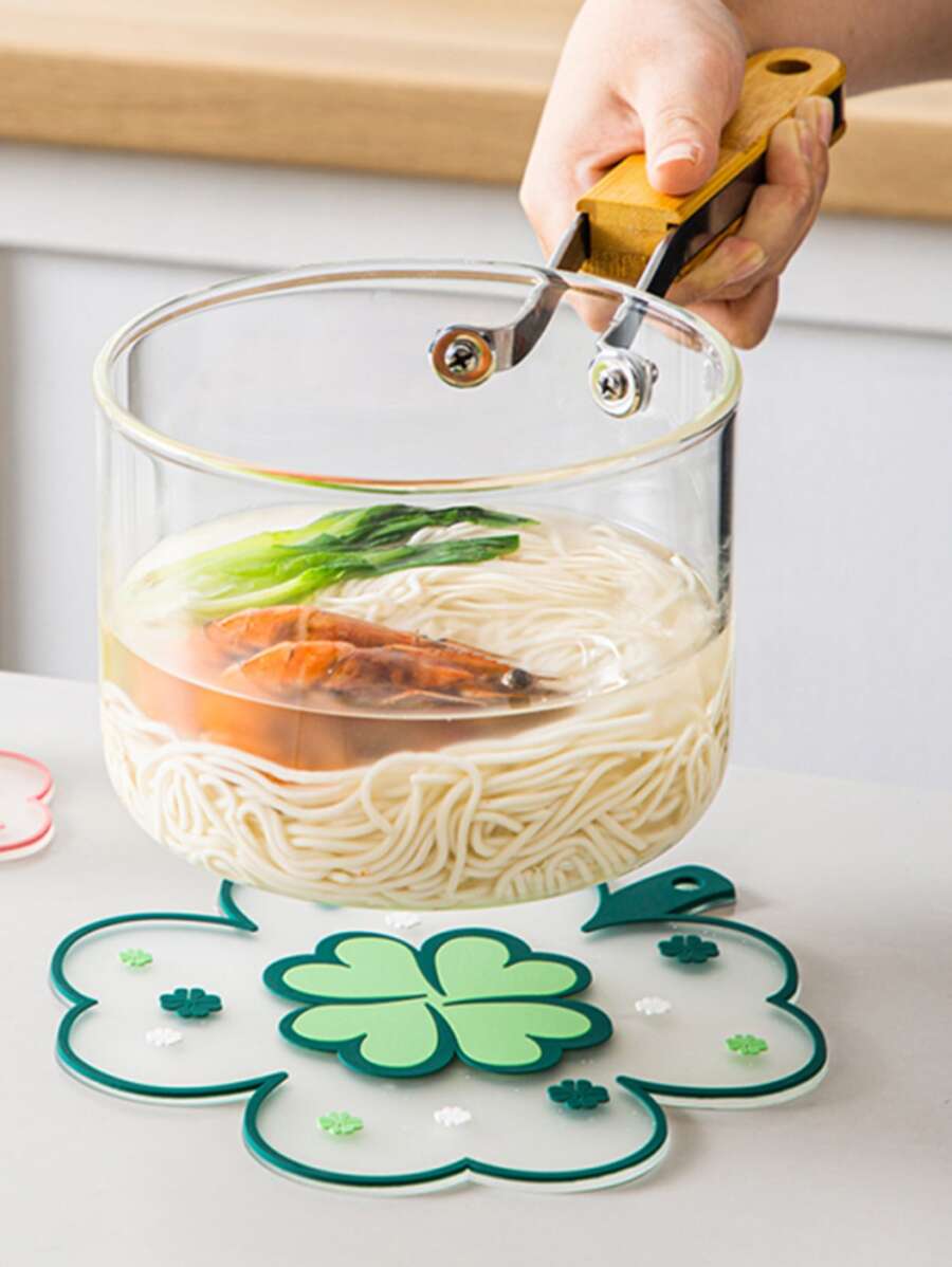 1入組幸運草圖案隔熱墊