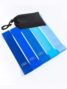 5入組瑜伽鍛煉阻力帶 - 彩色 - 查看 3