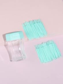 200pcs Hexagonal Bottle Packed Double-Ended Toothpicks, Living Room Home Bedroom Bathroom House Decor, Travel Stuff, Wedding, Party, Birthday, Gifts For Men Mom Dad Friends, New Years, Accessories, Funny Gift