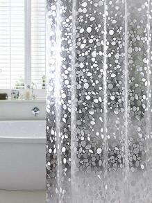 1 tấm rèm tắm hoa văn đá - Trong sáng - Xem 1