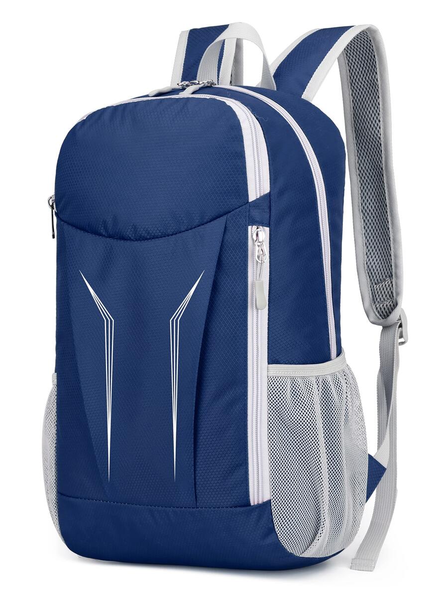 1入組大容量防水野營包 - 藏蓝色 - 查看 1