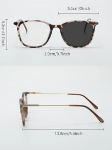 Kính râm khung Tortoiseshell - Nhiều màu - Xem 5