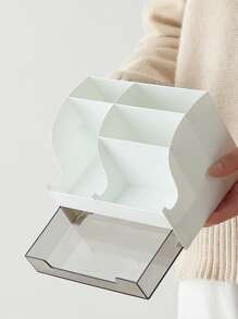 Giá đỡ bút đa năng 1 cái - trắng - Xem 3