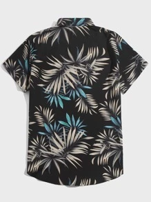 Manfinity VCAY Men Tropical Print Shirt - Multicolor - View 2