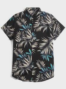Manfinity VCAY Men Tropical Print Shirt - Multicolor - View 3