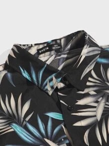 Manfinity VCAY Men Tropical Print Shirt - Multicolor - View 4