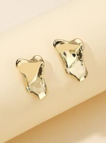 Geometric Stud Earrings