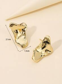 Geometric Stud Earrings