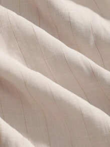 DAZY Solid Belted Plicated Detail Skirt