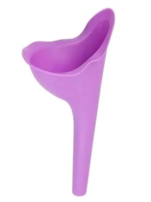 1pc Portable Pee Funnel - Purple - View 2