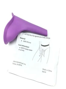 1pc Portable Pee Funnel - Purple - View 4