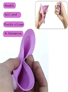 1pc Portable Pee Funnel - Purple - View 5