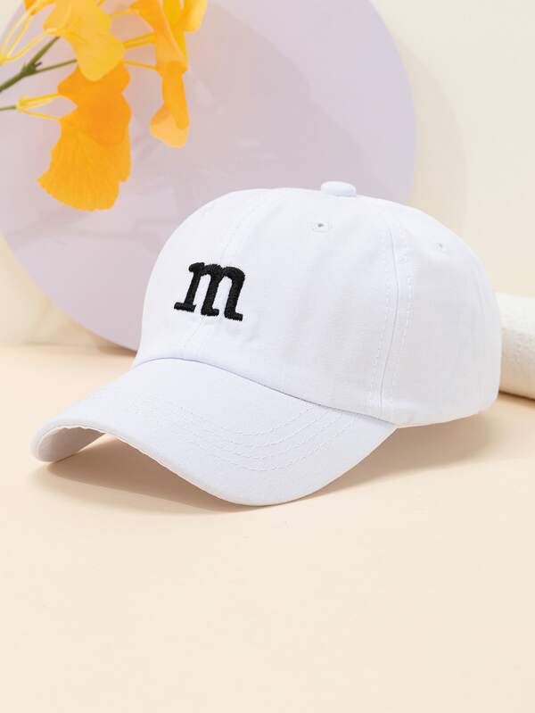 Boys Letter Embroidered Baseball Cap