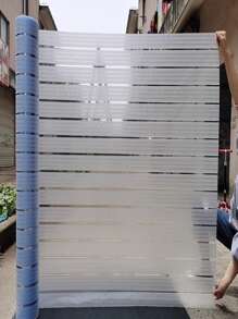 1入組條紋圖案裝飾膜 - 無色 - 查看 1