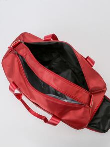 Large Capacity Travel Bag - Burgundy - View 4