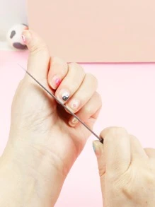 Bộ 5 dũa móng tay, dũa móng tay mini chuyên nghiệp hai mặt bằng thép không gỉ có tay cầm chống trượt, dũa đệm móng tay có thể giặt được, dũa móng tay kim loại cho nam và nữ, đồ dùng làm móng, dụng cụ làm móng, dụng cụ làm móng, trở lại trường, móng tay, dụng cụ làm móng để dán móng tay - Nhiều màu - Xem 4