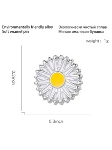 1pc Random Color Flower Design Watchband Decoration - Multicolor - View 3