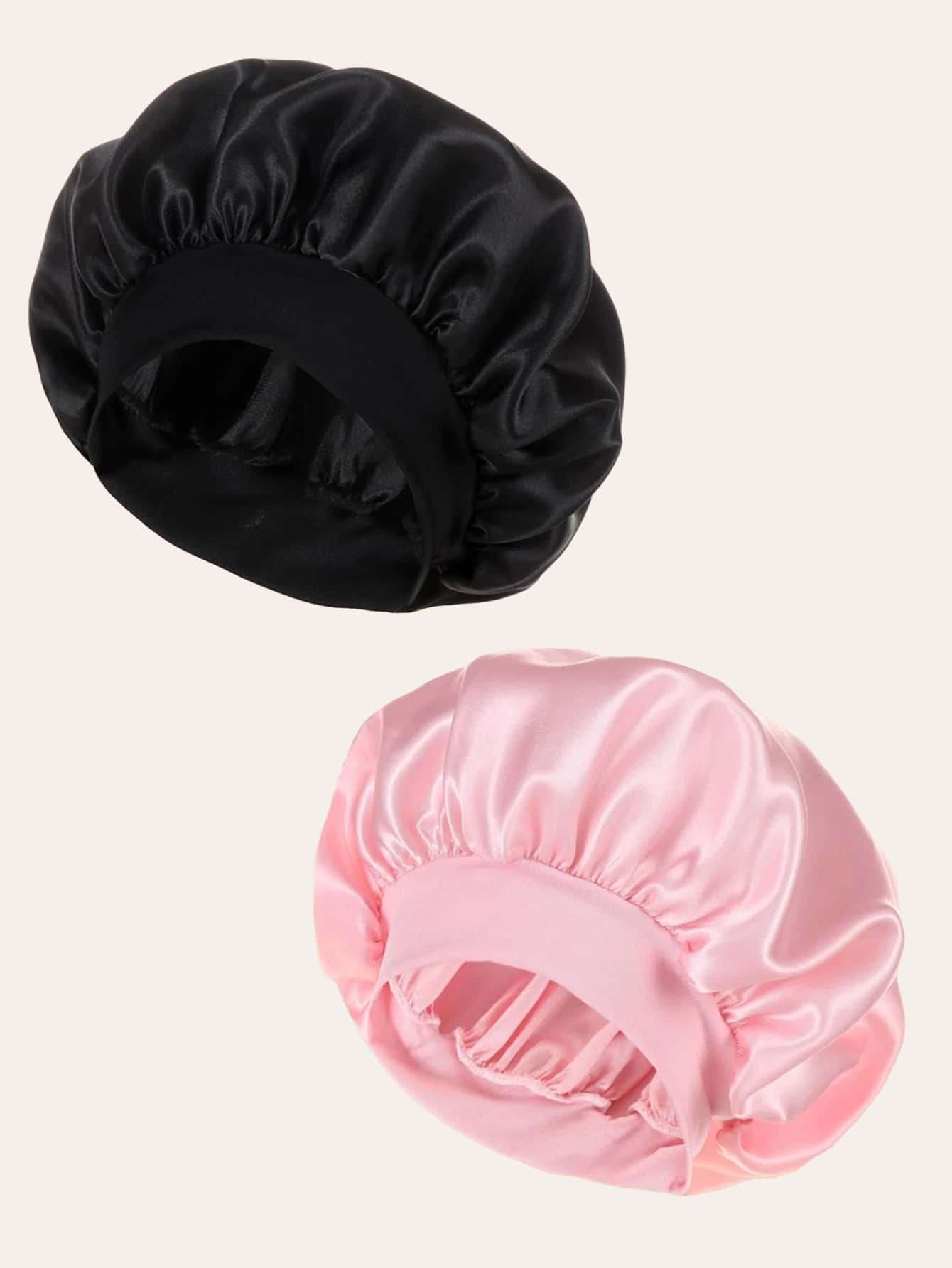 2 יחידות מצנפת שיער מוצק - ריבוי צבעים - ראה 9