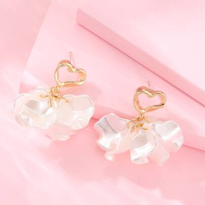 Petal Drop Earrings